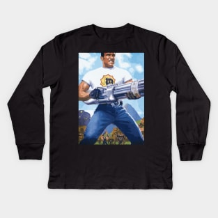 Serious Sam Kids Long Sleeve T-Shirt